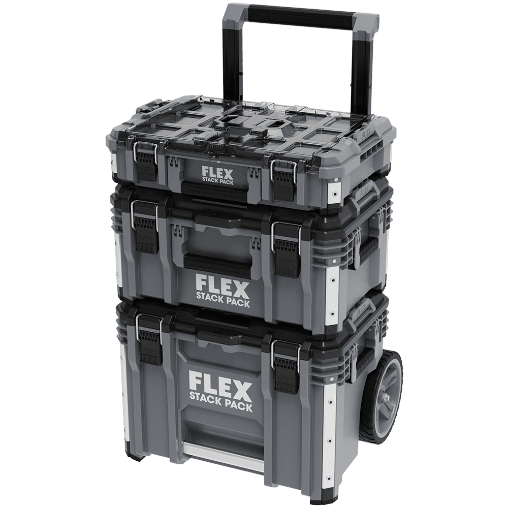 STACKPACK Workshop to go - transport case from FLEX